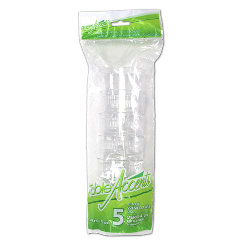 Wine Glasses 5oz Plastic